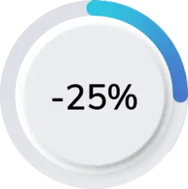 25%